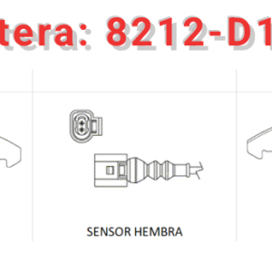 Balata delantera Canabrake p/Audi, Seat y VW (8212-D1107) c/s