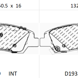 Balata Delantera Canabrake p/ Hyundai (9159-D1935)