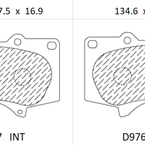 Balata delantera Canabrake p/ Toyota (7877-D976)