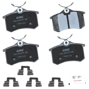 Balata trasera GRC Prime p/ Audi, Peugeot, Renault, Seat, VW (7234-D340;8216-D1112 )